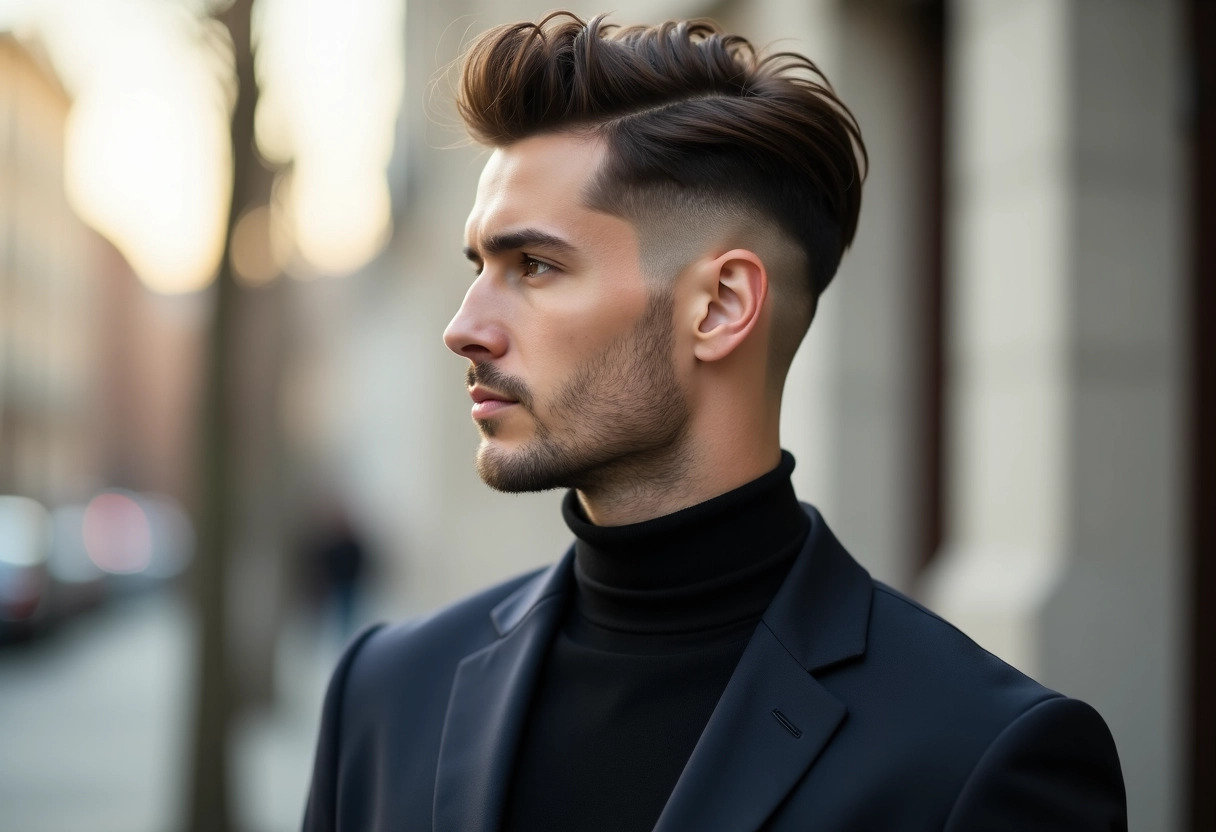 cheveux homme